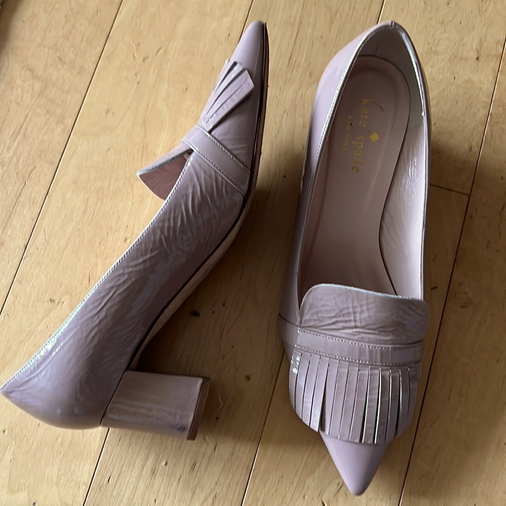 Kate Spade ♠️ Patent Leather Tassel pumps